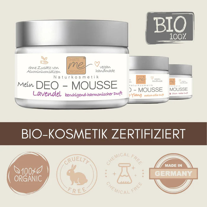 „Handgemachtes Deo‑Mousse mit Lavendel und Lemongrass“