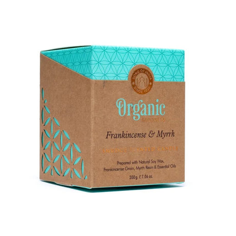 Duftkerze Weihrauch und Myrrhe, Organic Goodness
