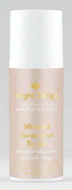 "Essentials Plus Mineral Sunscreen To Go 50ml - 100% mineralischer Sonnenschutz für unterwegs mit Zinkoxid und Bio-Ölen, handgepäck-tauglich