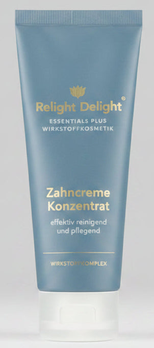 "Essentials Plus Zahncreme Konzentrat 75ml - Natürliche fluoridfreie Zahnpflege mit Xylit, Bio-Calendula und Süßholzwurzel, ohne Glycerin"