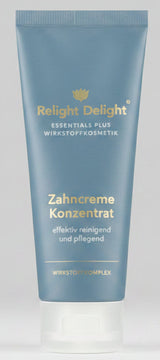 "Essentials Plus Zahncreme Konzentrat 75ml - Natürliche fluoridfreie Zahnpflege mit Xylit, Bio-Calendula und Süßholzwurzel, ohne Glycerin"