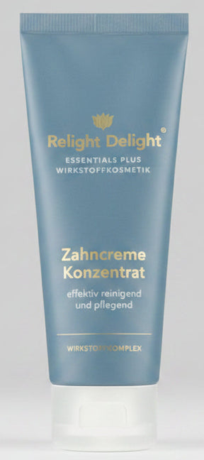 "Essentials Plus Zahncreme Konzentrat 75ml - Natürliche fluoridfreie Zahnpflege mit Xylit, Bio-Calendula und Süßholzwurzel, ohne Glycerin"