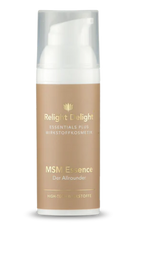 "Essentials Plus MSM Essence unbeduftet 50ml - Anti-Aging Serum mit MSM und Mikro-Silber für empfindliche und problematische Haut"