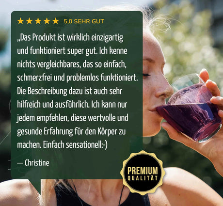 Express Darmkur Premium, Darmreinigungsset mit Darmkur inkl. Bio Naturprotein Wildheidelbeere - REGENBOGENKREIS