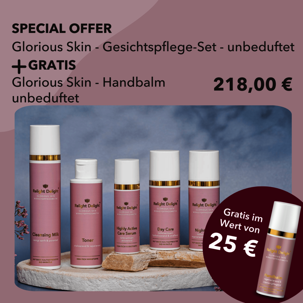 Face Care Set ohne Parfum mit gratis Handbalm ohne Parfum