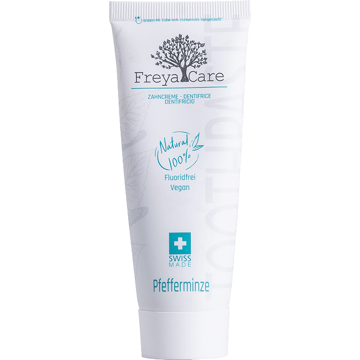 FreyaCare Zahnpasta Fluoridfreie Zahnpasta ohne Chemie ohne Fluorid