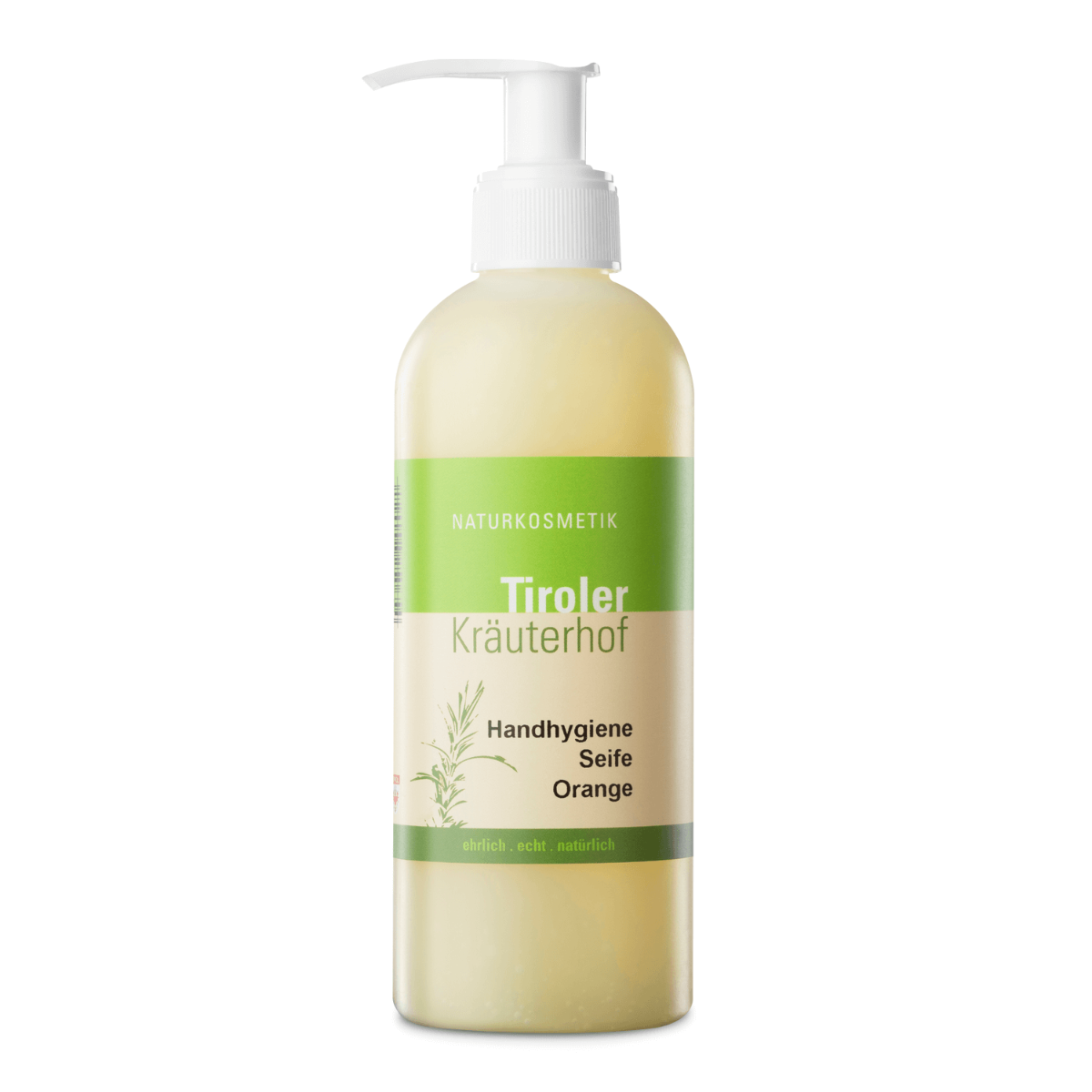 Flüssigseife  - Handhygiene Seife Orange 250ml Tiroler Kräuterhof