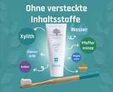 FreyaCare Zahnpasta Fluoridfreie Zahnpasta ohne Chemie ohne Fluorid
