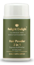 GLORIOUS HAIR - HAARPUDER 2IN1 EXPRESS-AUFFRISCHER MIT ANTI-FETT-EFFEKT FÜR MEHR VOLUMEN UND GRIFFIGKEIT - RELIGHT DELIGHT