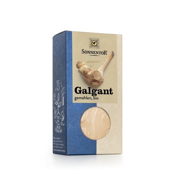 Galgant gemahlen bio 35 g Packung - Sonnentor