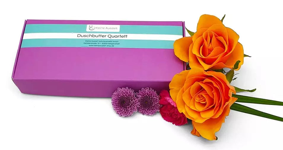Geschenkbox Duschbutter Quartett
