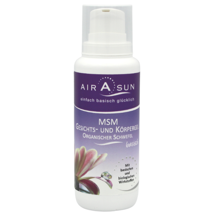 AIRASUN - Basisches MSM-Gel - 200ml