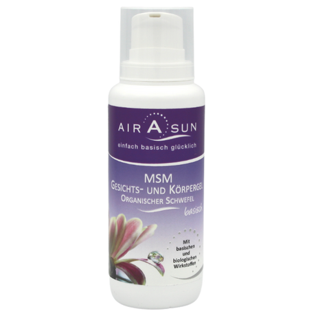 AIRASUN - Basisches MSM-Gel - 200ml