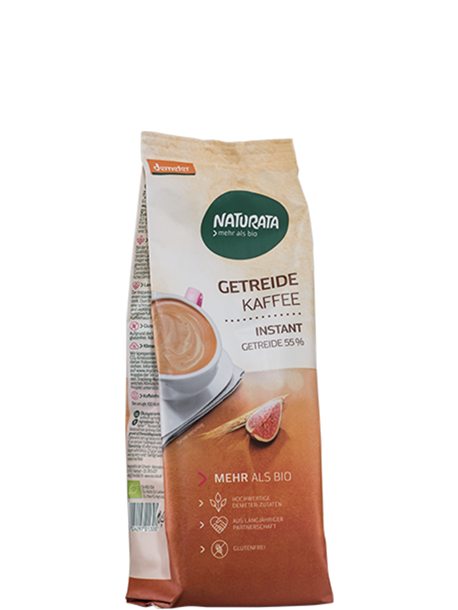 NATURATA Getreidekaffee Bio Instant Nachfüllpackung (200g) DEMETER