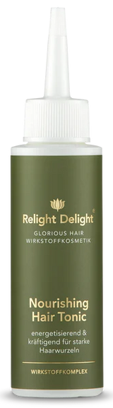 Glorious Hair - Nourishing Hair Tonic - NÄHRLÖSUNG FÜR DEINE HAARWURZELN 100ml - RELIGHT DELIGHT