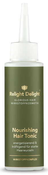 Glorious Hair - Nourishing Hair Tonic - NÄHRLÖSUNG FÜR DEINE HAARWURZELN 100ml - RELIGHT DELIGHT