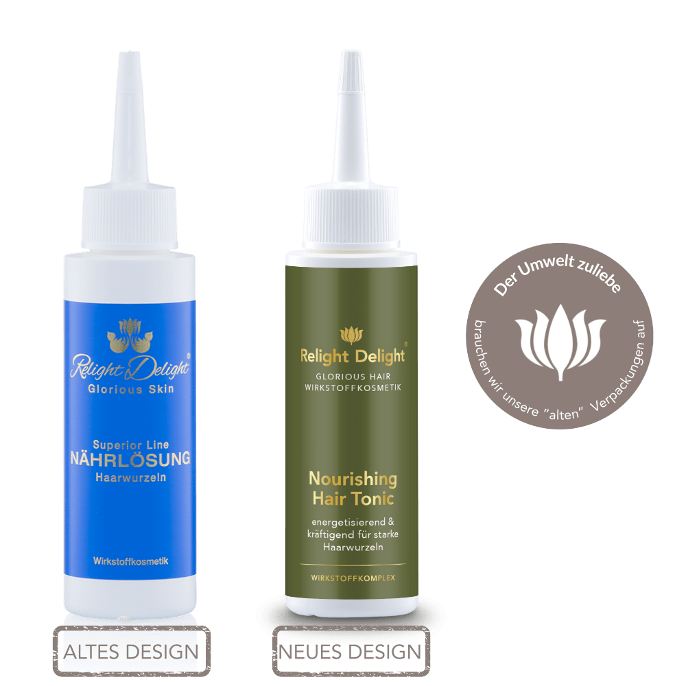Glorious Hair - Nourishing Hair Tonic - NÄHRLÖSUNG FÜR DEINE HAARWURZELN 100ml - RELIGHT DELIGHT
