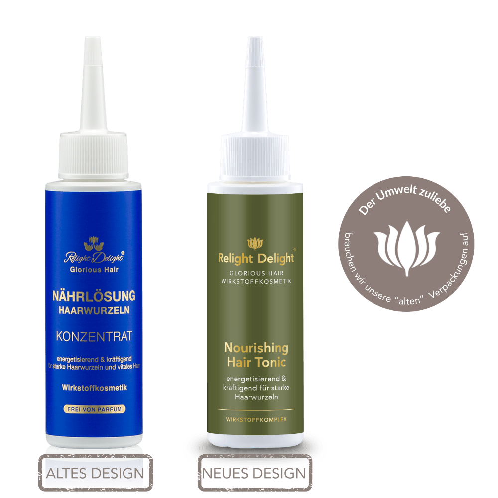 Glorious Hair - Nourishing Hair Tonic - unbeduftet - HAARNÄHRLÖSUNG  - Relight Delight
