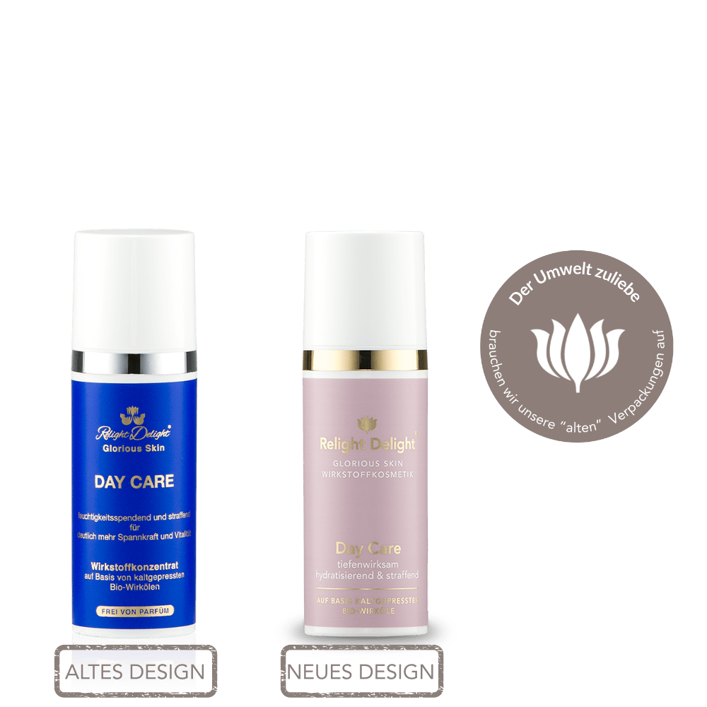 Glorious Skin - Day Care - unbeduftet - tiefenwirksam hydratisierend & straffend 50ml Relight Delight