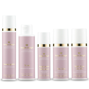  "Glorious Skin Gesichtspflege-Set Relight Delight - komplette Hautpflege-Routine für strahlende Haut"