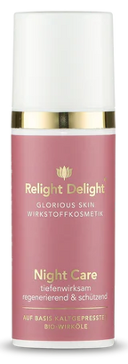 Glorious Skin - Night Care - unbeduftet  50ml - Relight Delight
