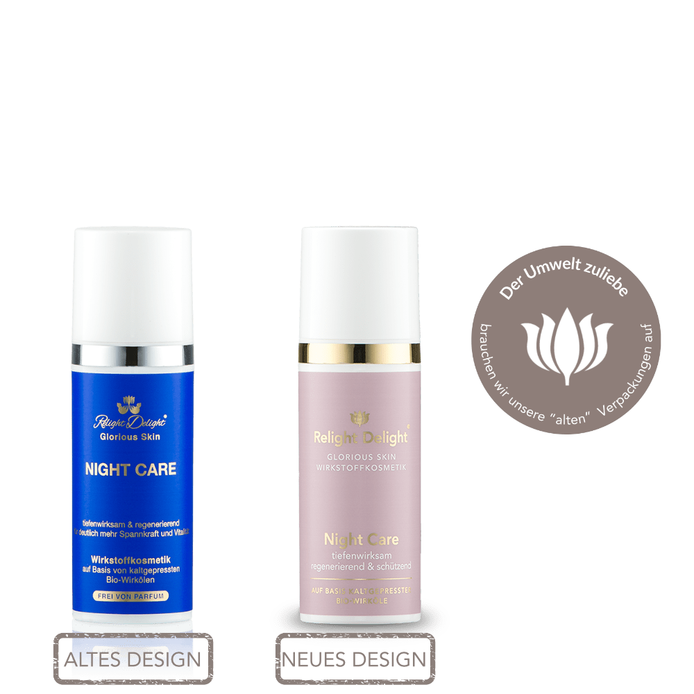Glorious Skin - Night Care - unbeduftet  50ml - Relight Delight