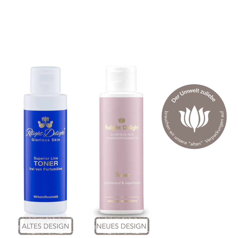 Glorious Skin - Toner - unbeduftet - aktivierend & klärend 100ml - Relight Delight