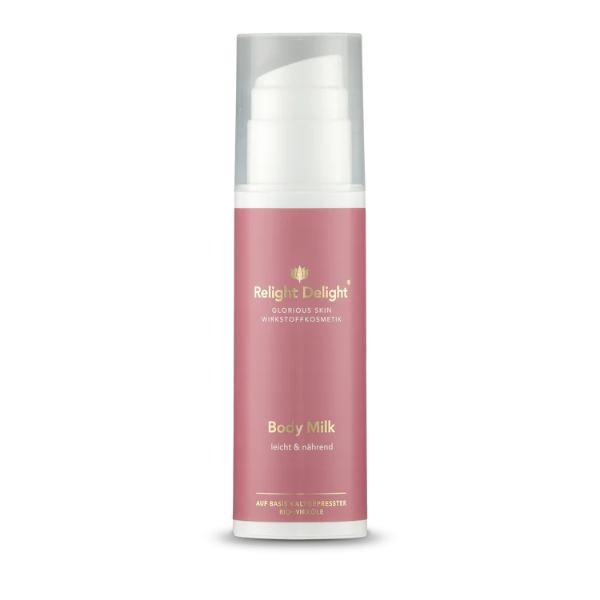 "Glorious Skin Body Milk – frei von Parfüm – Sanfte, duftfreie Körperpflege für empfindliche Haut."