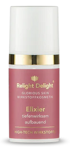 "Glorious Skin Elixier 15ml - Premium Anti-Aging Serum mit 5 Millionen maritimen Stammzellen und Hyaluronsäure für sichtbare Hautverjüngung"