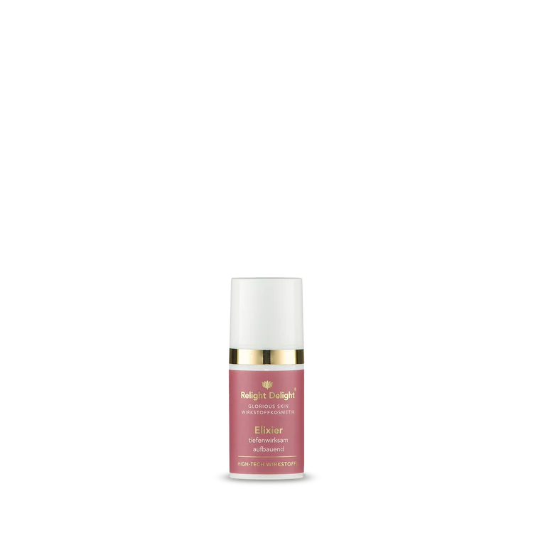 "Glorious Skin Elixier 15ml - Premium Anti-Aging Serum mit 5 Millionen maritimen Stammzellen und Hyaluronsäure für sichtbare Hautverjüngung"