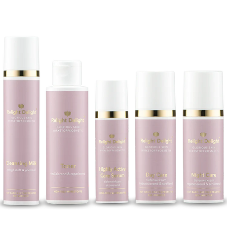 Glorious Skin Face Care Set - Night Care VEGAN - Relight Delight