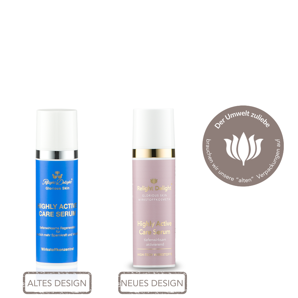 Glorious Skin Highly Active Care Serum 30ml, Wirkstoffkosmetik - Relight Delight