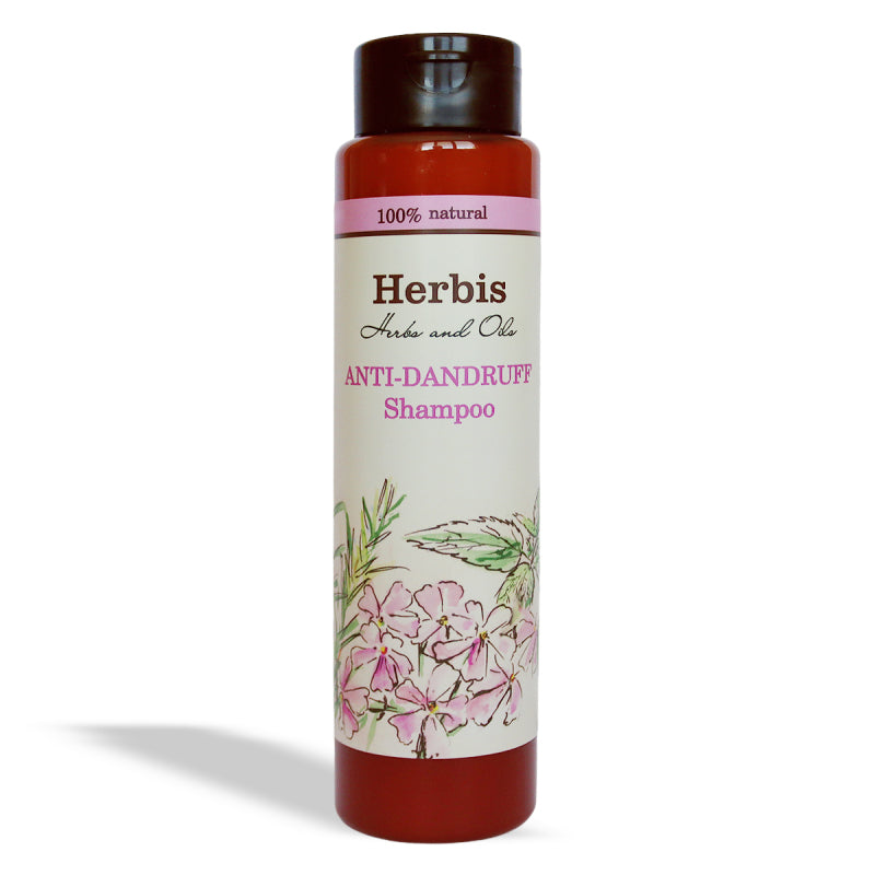 „HERBIS Anti-Schuppen-Shampoo 300 ml – natürliche Pflege gegen Juckreiz & Schuppen, pflanzliche Formel“