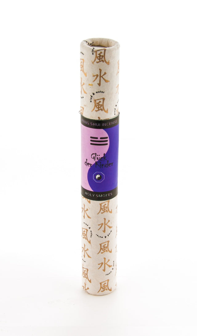"Holy Smokes Feng Shui Line – Glück der Kinder Räucherstäbchen für Harmonie & Wohlbefinden."