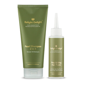 Hair Essentials Pearl Touch Duo – Shampoo & Tonic von Relight Delight