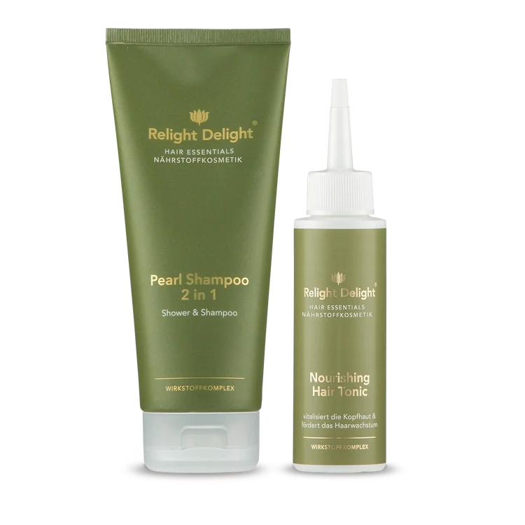Hair Essentials Pearl Touch Duo – Shampoo & Tonic von Relight Delight