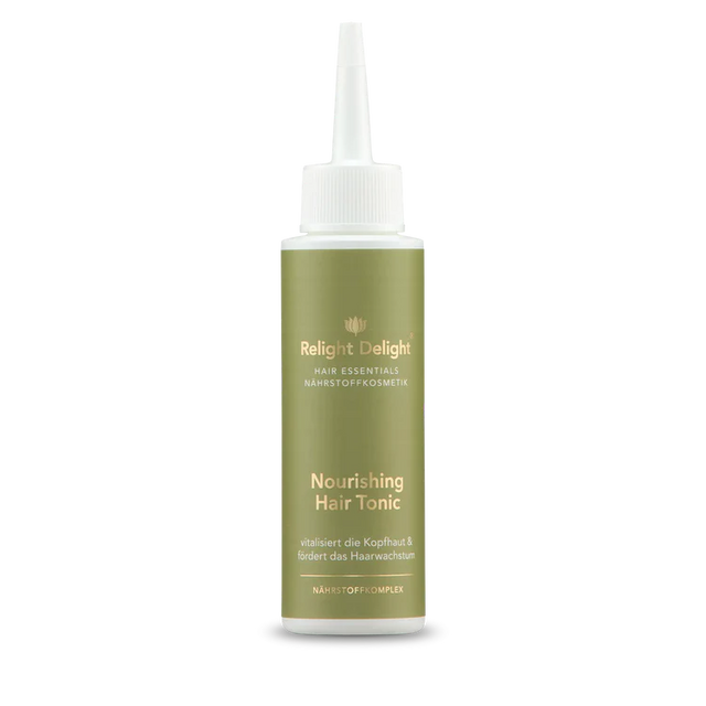 "Hair Essentials Nourishing Hair Tonic 100ml - Haarwachstum-Tonic mit Koffein, Aloe Vera und Zitronenmelisse, inklusive Applikator"