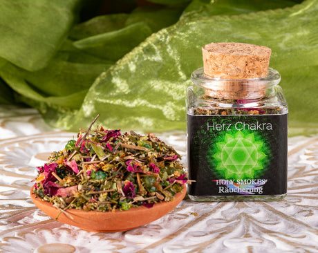  Herzchakra - Chakra Räuchermischung  Berk Räucherwerk 50ml