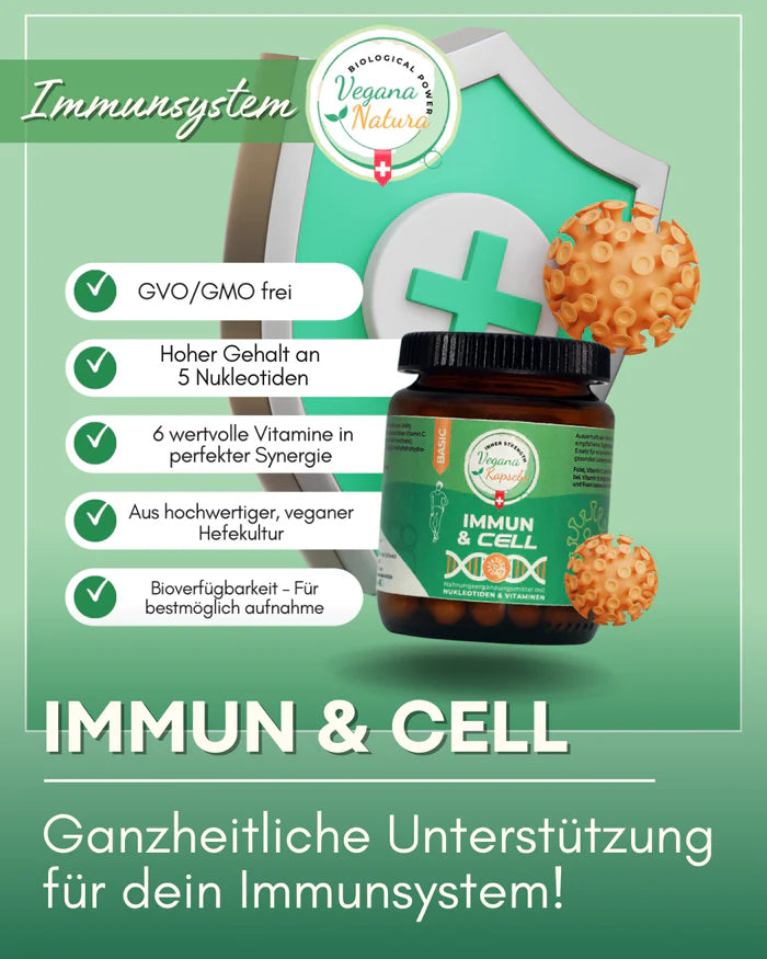 IMMUN & CELL + Nukleotide - Vegana Natura