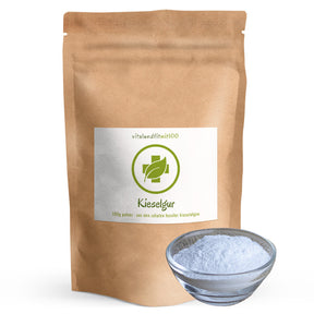Kieselgur Pulver 100 g – feines Diatomeenerde-Pulver in Auslesequalität