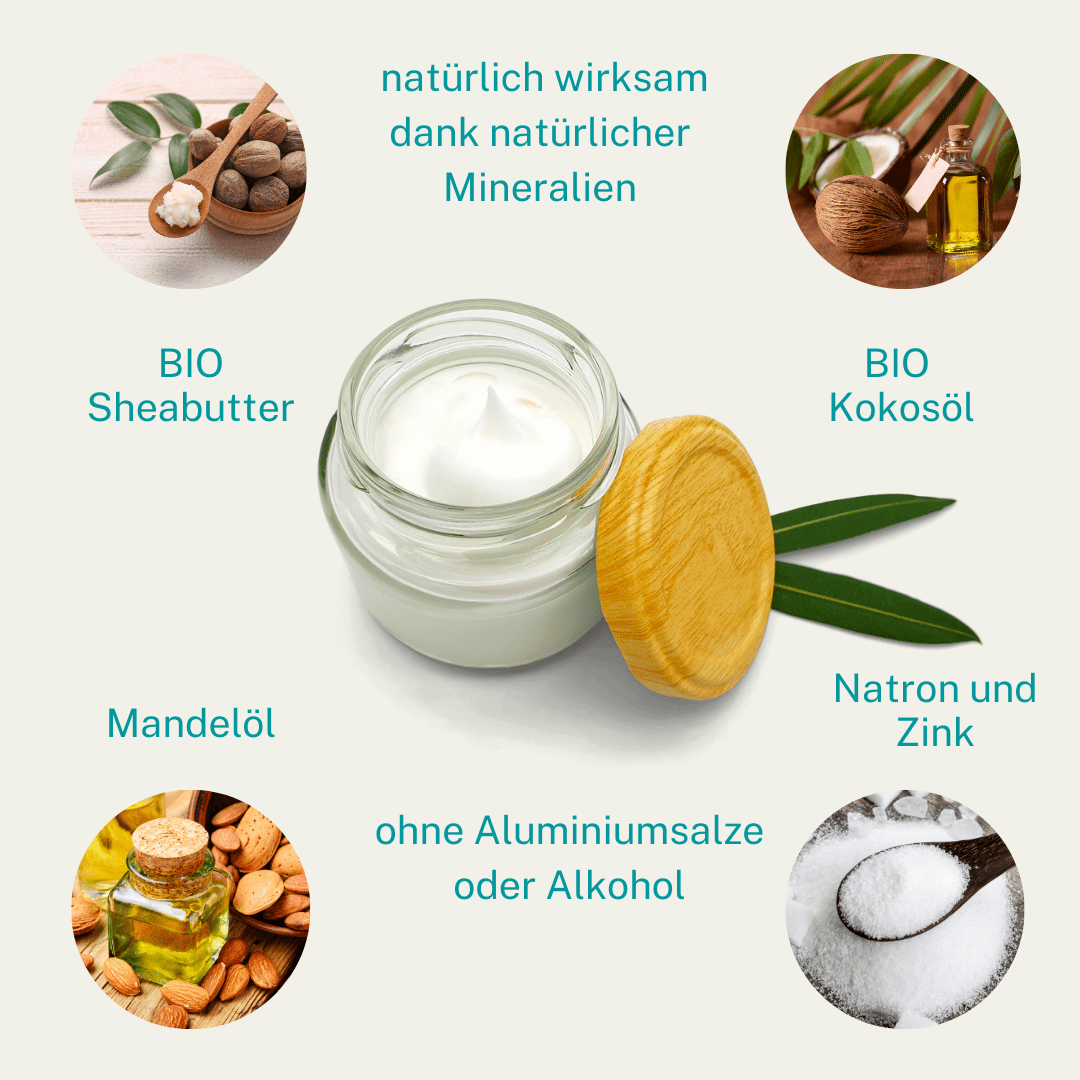 Kleine Auszeit - Deocreme Citrus Basil 50ml