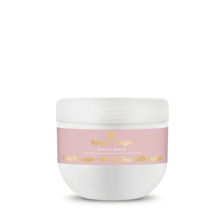  "Beauty Basics Body Mousse 75ml - Luxuriöse vegane Körperpflege mit Bio-Sheabutter in 8 Duftrichtungen"