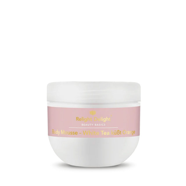  "Beauty Basics Body Mousse 75ml - Luxuriöse vegane Körperpflege mit Bio-Sheabutter in 8 Duftrichtungen"