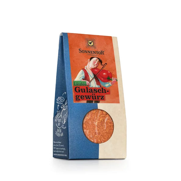  Lászlós Gulaschgewürz bio 50 g Packung - Sonnentor