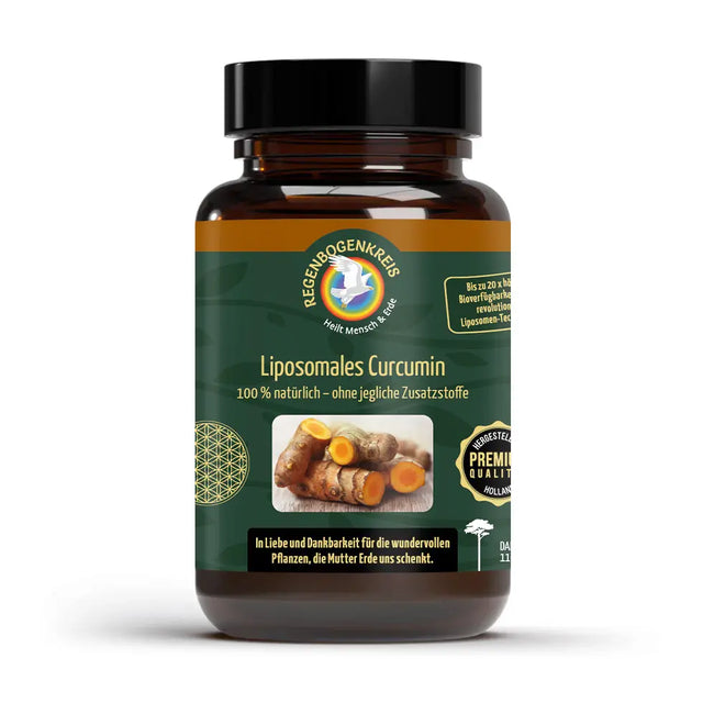 Liposomales Curcumin, 60 Kapseln - Regenbogenkreis