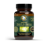 „Liposomales Vitamin D3 + K2 + Magnesium – Regenbogenkreis – 30 Kapseln“