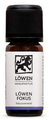 Löwenfokus Duftmischung – ätherische Bio‑Öle für Konzentration, Fokus und innere Ruhe, mit Zitrone, Rosmarin, Neroli und Weihrauch