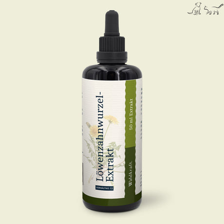 "Löwenzahnwurzel-Extrakt 50ml von Erdling Waldkraft - Premium Kräuterextrakt aus hochwertigen Löwenzahnwurzeln in traditioneller Tinktur-Qualität"

