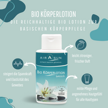 Lade das Bild in den Galerie-Viewer, AIRASUN - Basische Bio Körperlotion - 200ml
