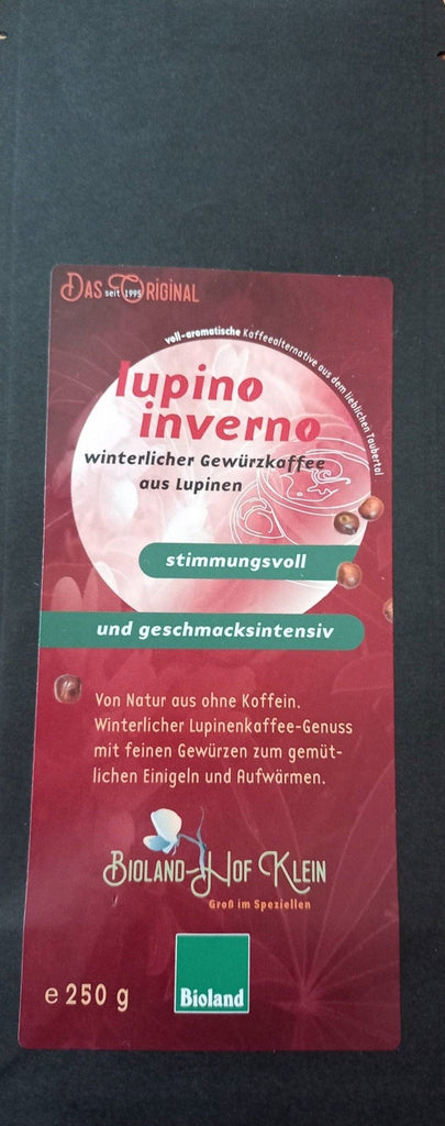Lupino inverno - winterlicher Gewürzkaffee aus Lupinen Bioland-Hof Klein 250g